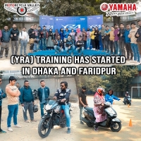 Yamaha Riding Academy (YRA) training has started in Dhaka and Faridpur